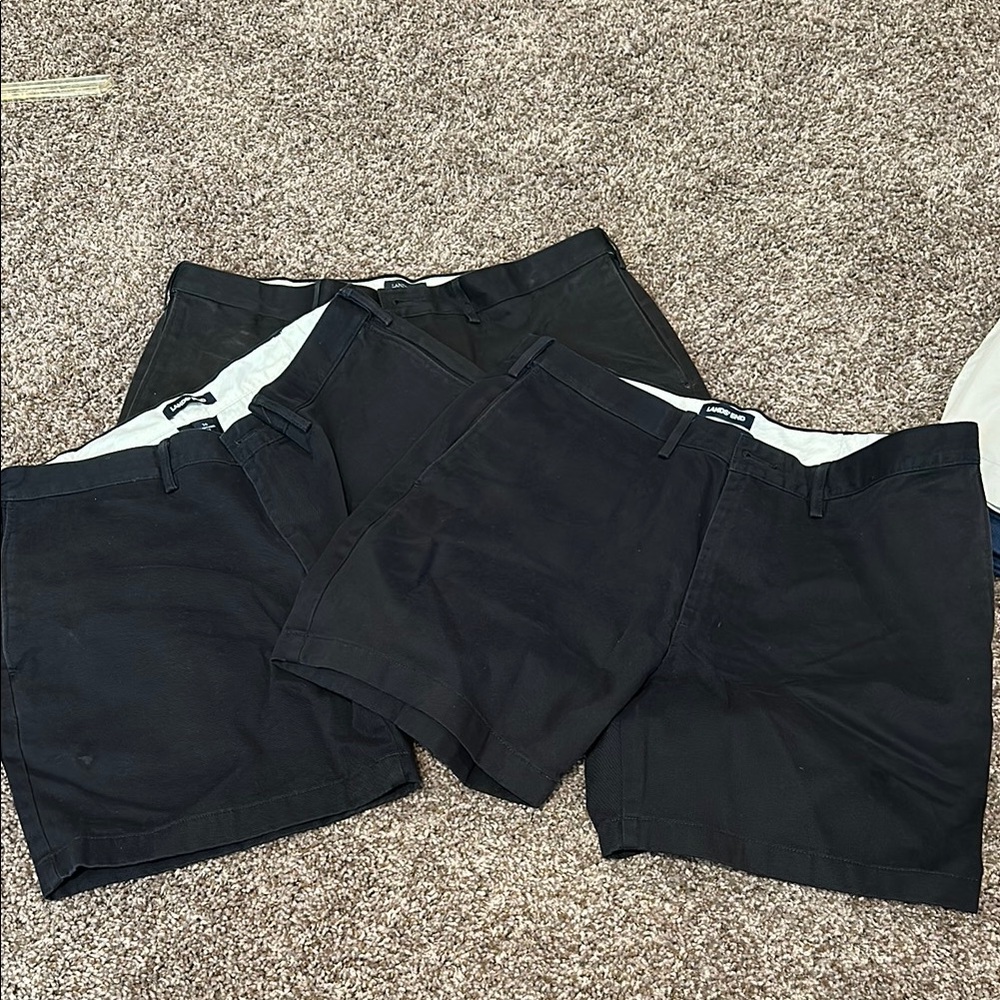 Lands’ End uniform shorts 36